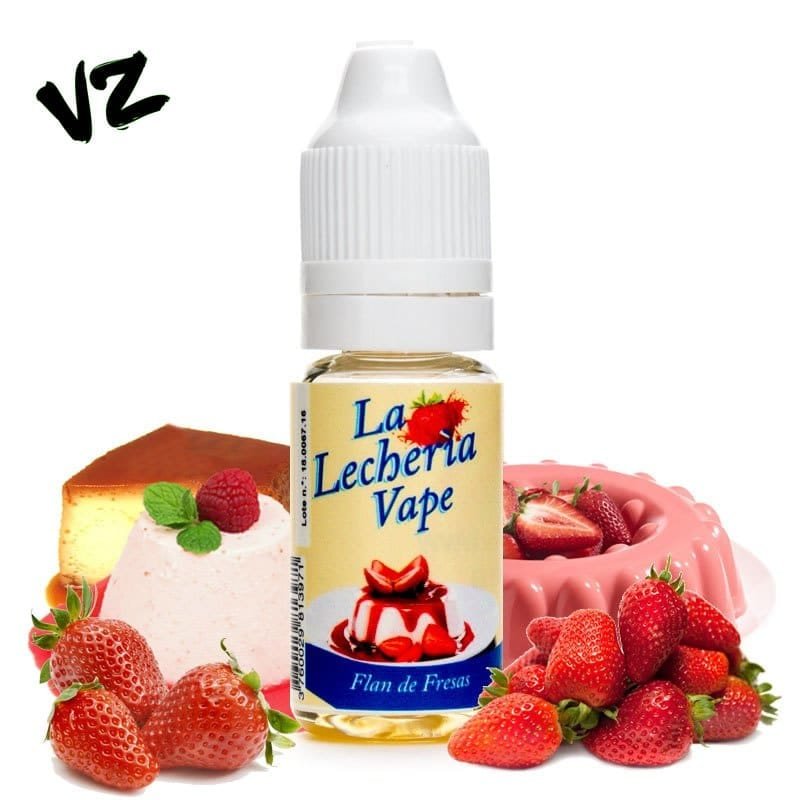 AROMA FLAN DE FRESA - LA LECHERIA VAPE
