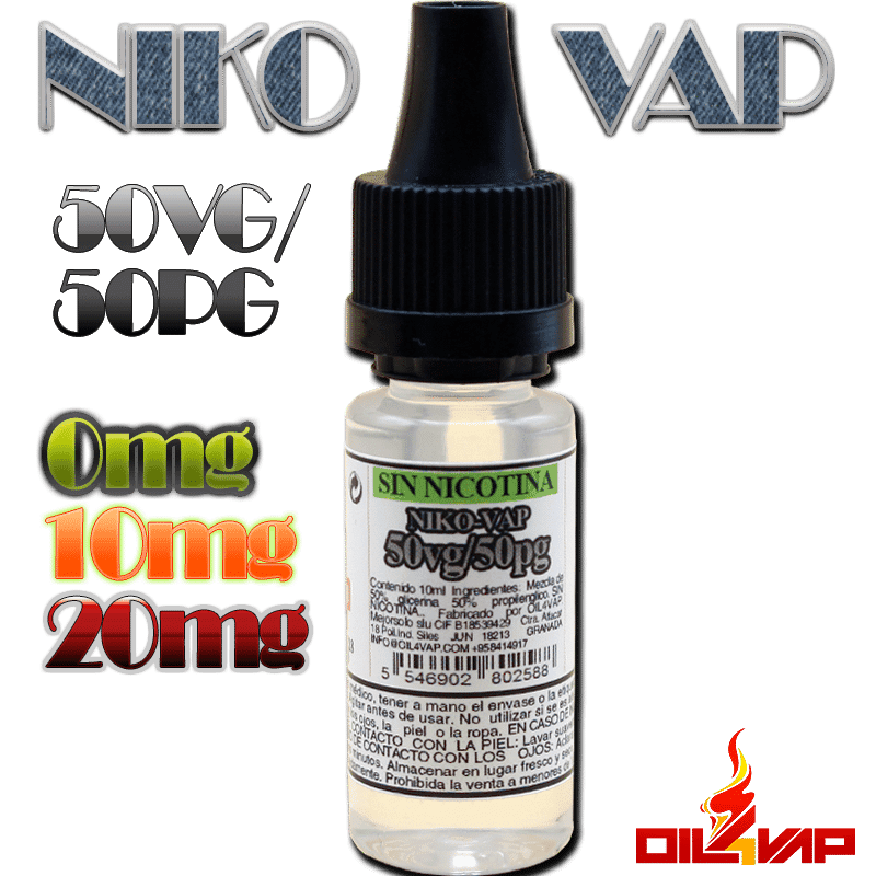 NIKO-VAP 50PG/50VG - OIL4VAP