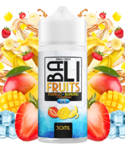 Aroma Mango + Banana + Strawberry Ice 30ml Longfill - Bali Fruits by Kings Crest