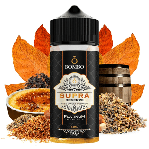Aroma Supra Reserve 30ml Longfill - Platinum Tobaccos by Bombo