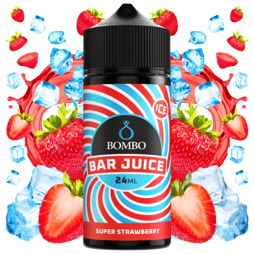 Aroma Super Strawberry Ice 24ml Longfill - Bar Juice by Bombo
