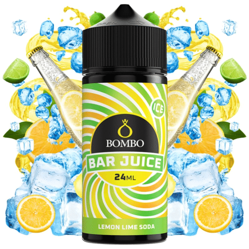 Lemon Lime Soda Ice 24ml Longfill - Bar Juice by Bombo