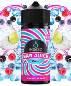 Gin & Berries Ice 24ml Longfill - Bar Juice by Bombo
