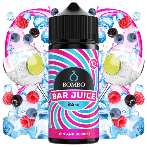 Gin & Berries Ice 24ml Longfill - Bar Juice by Bombo