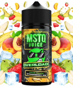 Aroma Pear Peach Strawberry Ice 30ml Longfill - MSTQ Juice Overload