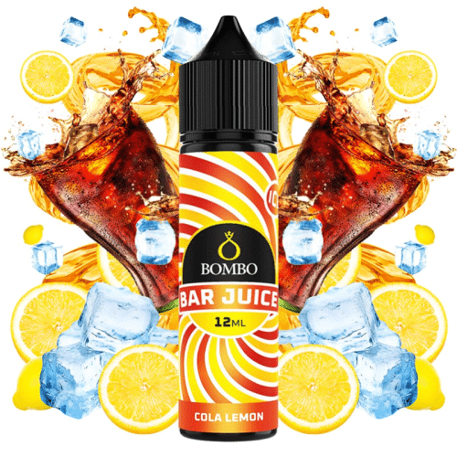 Aroma Cola Lemon Ice 12ml Longfill Bombo Bar Juice