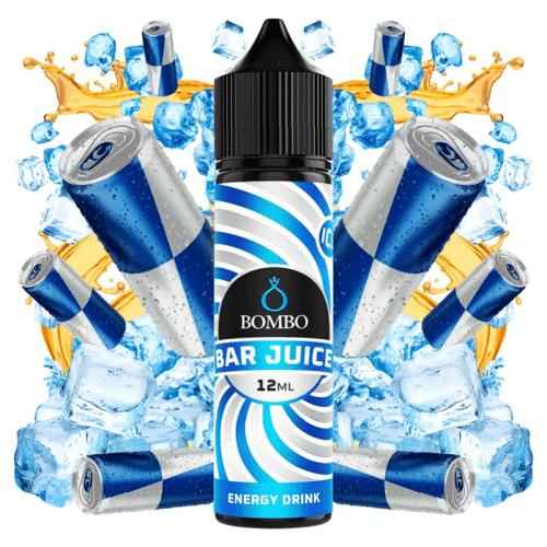Aroma Energy Drink Ice 12ml Longfill Bombo Bar Juice