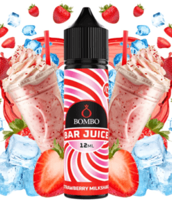 Aroma Strawberry Milkshake Ice 12ml Longfill - Bombo Bar Juice
