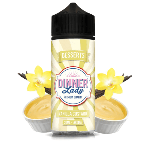 Aroma Vanilla Custard 30ml/120 Longfill - Dinner Lady