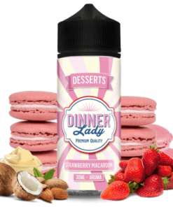 Aroma Strawberry Macaroon 30ml/120 Longfill - Dinner Lady