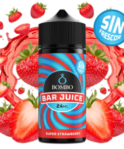 Aroma Super Strawberry Sin Frescor 24ml Longfill - Bombo Bar Juice