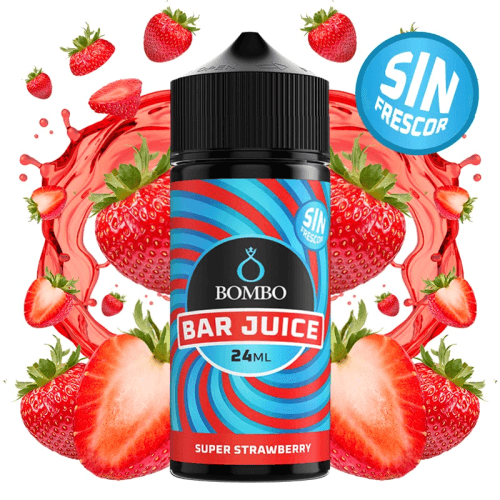Aroma Super Strawberry Sin Frescor 24ml Longfill - Bombo Bar Juice