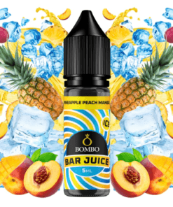 Aroma Pineapple Peach Mango Ice - Bombo Bar Juice 5ml (MiniLongfill)
