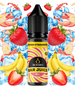 Aroma Banana Strawberry Ice - Bombo Bar Juice 5ml (MiniLongfill)