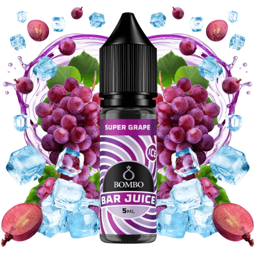 Aroma Super Grape Ice - Bombo Bar Juice 5ml (MiniLongfill)