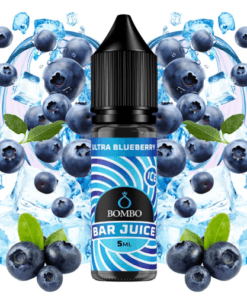 Aroma Ultra Blueberry Ice - Bombo Bar Juice 5ml (MiniLongfill)