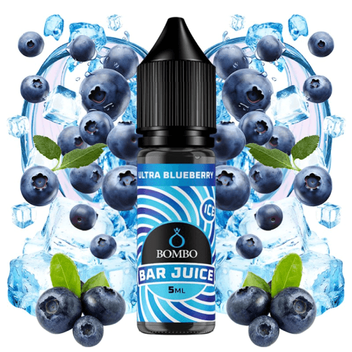 Aroma Ultra Blueberry Ice - Bombo Bar Juice 5ml (MiniLongfill)