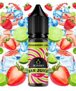 Aroma Strawberry Lime Ice - Bombo Bar Juice 5ml (MiniLongfill)