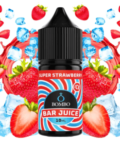 Aroma Super Strawberry Ice - Bombo Bar Juice 10ml (MiniLongfill)