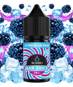 Aroma Ultra Blue Razz Ice - Bombo Bar Juice 10ml (MiniLongfill)