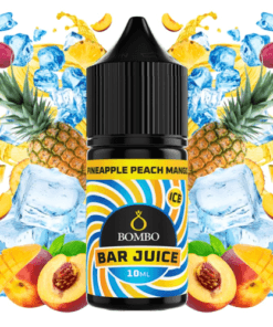 Aroma Pineapple Peach Mango Ice - Bombo Bar Juice 10ml (MiniLongfill)
