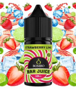 Aroma Strawberry Lime Ice - Bombo Bar Juice 10ml (MiniLongfill)