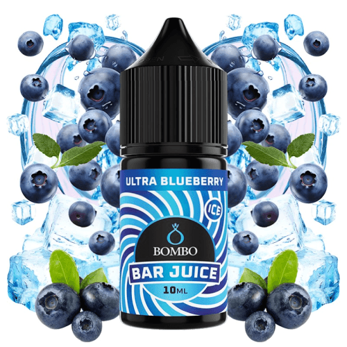 Aroma Ultra Blueberry Ice - Bombo Bar Juice 10ml (MiniLongfill)