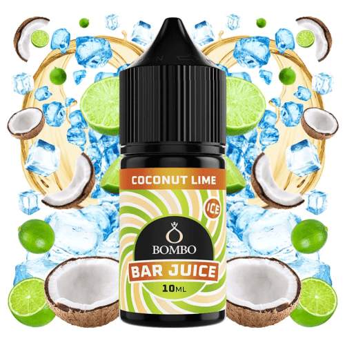 Aroma Coconut Lime Ice - Bombo Bar Juice 10ml (MiniLongfill)