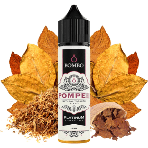 Aroma Pompeii 15ml/60 Longfill - Platinum Tobaccos by Bombo