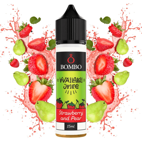 Aroma Strawberry and Pear 15ml/60 Longfill - Wailani Juice by Bombo
