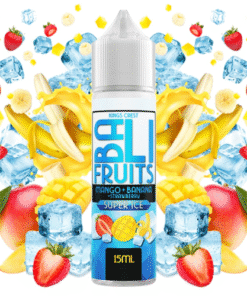 Aroma Mango + Banana + Strawberry Super Ice 15ml/60 Longfill - Bali Fruits by Kings Crest