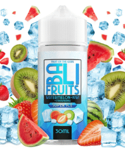 Aroma Watermelon + Kiwi + Strawberry Super Ice 30ml/120 Longfill - Bali Fruits by Kings Crest