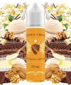 Aroma Don Juan Custard 15ml/60 Longfill - Kings Crest