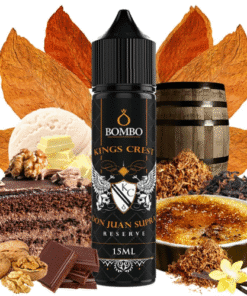 Aroma Don Juan Supra Reserve 15ml/60 Longfill - Kings Crest & Bombo