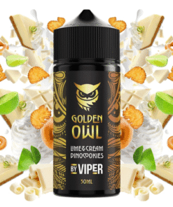Aroma Lime Cream Dinocookies 30ml/120 Longfill - Golden Owl by Viper