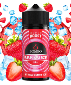 Aroma Strawberry Ice Hyper Boost Bombo Bar Juice 10ml/120 (Longfill)