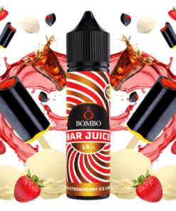 Aroma Cola Strawberry Ice Cream 10ml Longfill Bombo Bar Juice