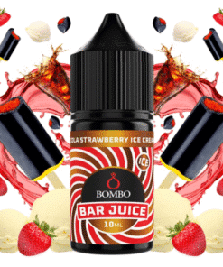 Aroma Cola Strawberry Ice Cream Bombo Bar Juice 10ml (MiniLongfill)
