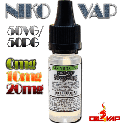 NIKO-VAP 50PG/50VG - OIL4VAP