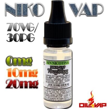 NIKO-VAP 70VG/30PG - OIL4VAP