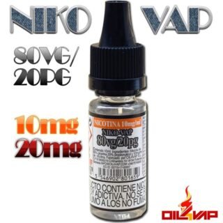 NIKO-VAP 80VG/20PG - OIL4VAP