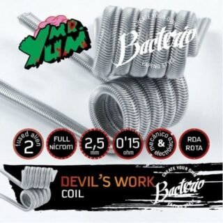 RESISTENCIAS DEVIL'S WORK - BACTERIO COILS