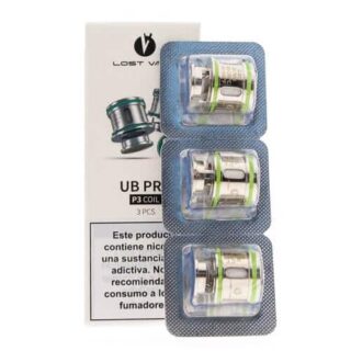 RESISTENCIAS UB PRO P3 - LOST VAPE