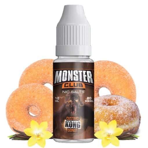 custard-kong-donut-10ml-monster-club-nic-salts
