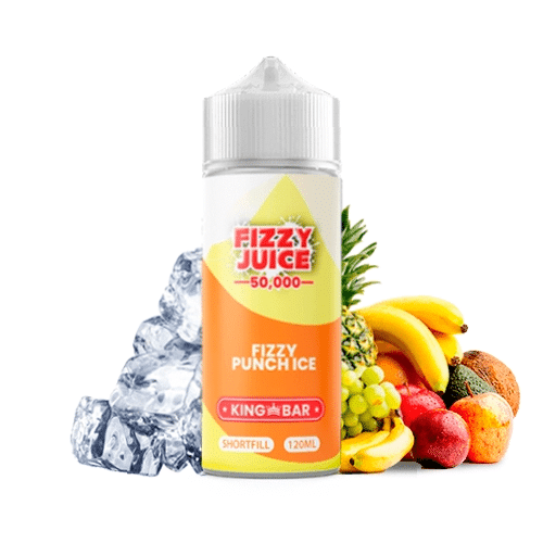 Fizzy Juice King Bar Fizzy Punch Ice 100ml VAPERZONE.es