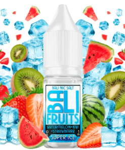 Watermelon + Kiwi + Strawberry Super Ice 10ml - Bali Fruits Salts by Kings Crest