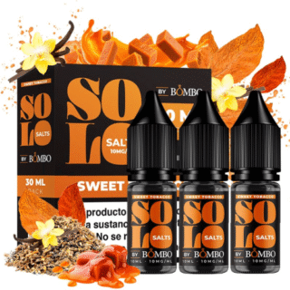 Sweet Tobacco 3x10ml - Solo Salts by Bombo