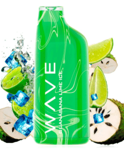 Pod desechable Guanabana Lime Ice 800puffs - Bud Vape Wave 800