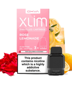 Oxva Xlim Prefilled Cartridge Rose Lemonade 20mg (Pack 3)