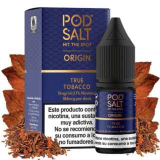True Tobacco 10ml - Pod Salt Origin